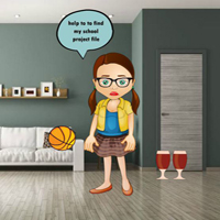 Free online html5 escape games - BIG Girl Finds School Project File