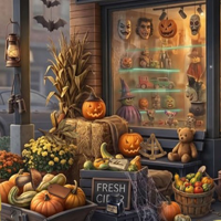Free online html5 escape games - Spooky Shop