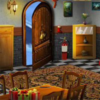 Free online html5 games - Ena The Frozen Sleigh-Catholic Priest House Escape game - Games2rule 