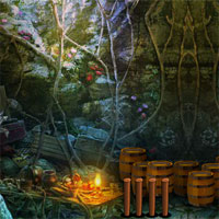 Free online html5 games - Angel Pirate Dungeon Escape game 