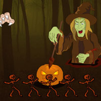 Free online html5 games - Wow Scary October Escape game 