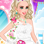 Free online html5 games - Bride Cinderella and Flower Girl game 