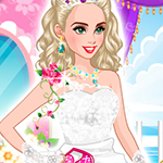 Free online html5 games - Bride Cinderella and Flower Girl game 