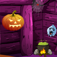 Free online html5 games - Games4Escape Halloween Mysterious Door Escape game 