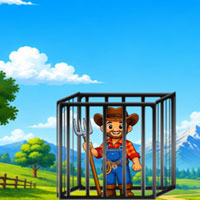 Free online html5 escape games - Cowherd Escape