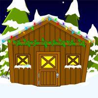 Free online html5 games - 8bGames Frozen Holiday Escape game 