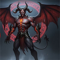 Free online html5 escape games - Red Symbol Demon Escape