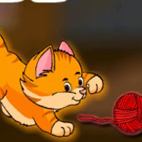 Free online html5 games - G2J Find The Kitty Yarn Ball  game 