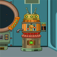 Free online html5 games - GB Asgard Spaceship Escape game 