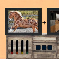 Free online html5 games - 8B Horse Rider Escape game 