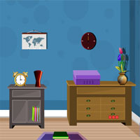 Free online html5 games - Steel Blue Room Escape game 