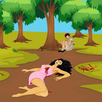 Free online html5 games - Murder Spot To Girl Escape game 