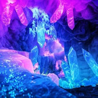 Free online html5 games - Mystical Crystal Clump Escape HTML5 game 