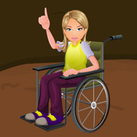 Free online html5 games - Escape Game Save the Handicap Girl Wowescape game 