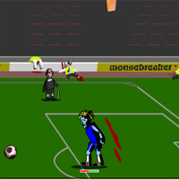 Free online html5 games - Zombie Soccer Mousebreaker game 