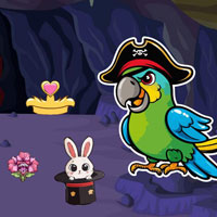 Free online html5 escape games - BIG Pirate Parrot Escape From Cave