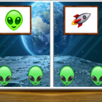 Free online html5 games - G2M Space House Escape game 