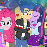 Free online html5 games - Equestria Sweet Kiss game 