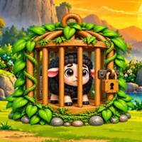 Free online html5 escape games - G2L Black Sheep Rescue