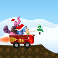 Free online html5 games - Inside Out Christmas Run game 