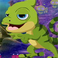 Free online html5 games - G4k Chameleon Rescue game 