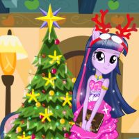 Free online html5 games - Twilight Sparkle Christmas Prep game 