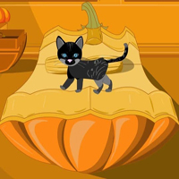 Free online html5 games - Cursed Pumpkin Man Escape HTML5 game 