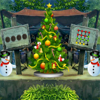 Free online html5 games - AngelEscape Santa Cabin Escape game 