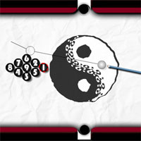 Free online html5 games - Black and White Billiard VideIigrice game 