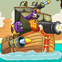 Free online html5 games - Pirates Kaboom game 