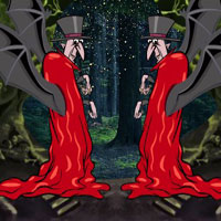 Free online html5 games - Dense Vampire Forest Escape HTML5 game - Games2rule 