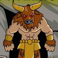 Free online html5 games - G2J Minotaur Warrior Escape game - Games2rule 