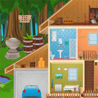 Free online html5 games - Dollhouse Lost Key Escape game 