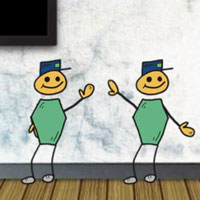 Free online html5 escape games - 8B The Worried Room Guest