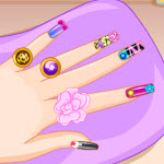 Free online html5 games - Anna Princess Nail Design game 