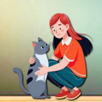 Free online html5 escape games - 8B Find Curious Girl Lila Escape