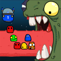 Free online html5 games - Blobz Rescue game 