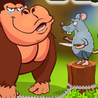 Free online html5 escape games - G2J Save the Ape from a Rat