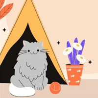 Free online html5 games - Hungry Cat Family Escape HTML5 game - Games2rule 