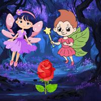 Free online html5 games - Wow Pretty Fairies Land Escape game 