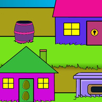 Free online html5 games - G2J Hungry Pink Dog Escape game 