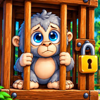 Free online html5 escape games - Free the Captured Monkey