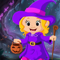 Free online html5 escape games - G4K Silent Witch Girl Escape