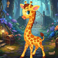 Free online html5 escape games - Pretty Giraffe Escape