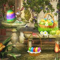Free online html5 games - Magic Easter Garden Escape game - Games2rule 