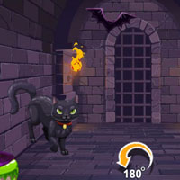 Free online html5 games - Halloween Dungeon Escape game 