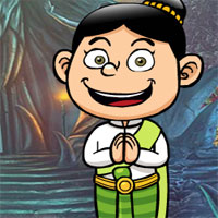 Free online html5 games - G4K Traditional Girl Escape game 