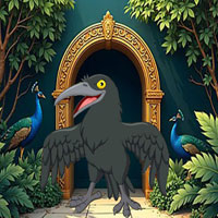 Free online html5 games - BEG Cursed Crow Escape game 