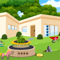 Free online html5 games - Games4King Princess Rescue From Garden House game - Games2rule 
