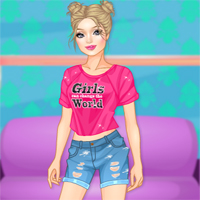 Free online html5 games - Cinderella Graphic Tees game 